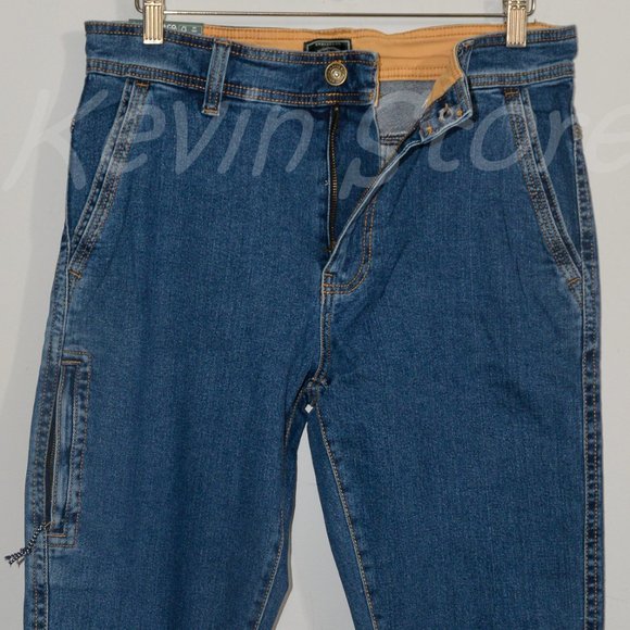 NWT Men jean relaxed fit in Blue G.H Bass - Picture 4 of 10